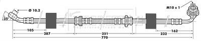 BORG & BECK Тормозной шланг BBH6500